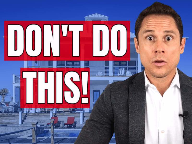 What Not To Do Before Buying A House